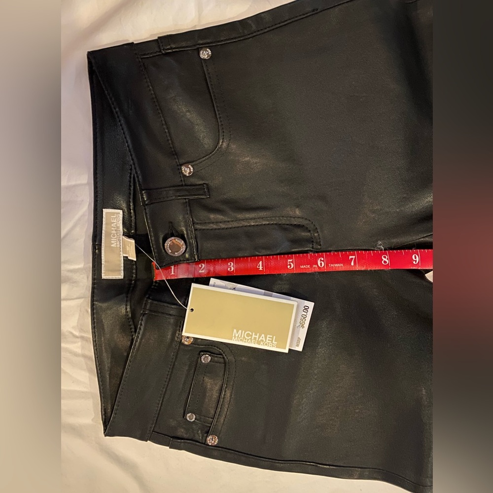 MICHAEL Michael Kors lambskin leather pants never worn. Tags attached.